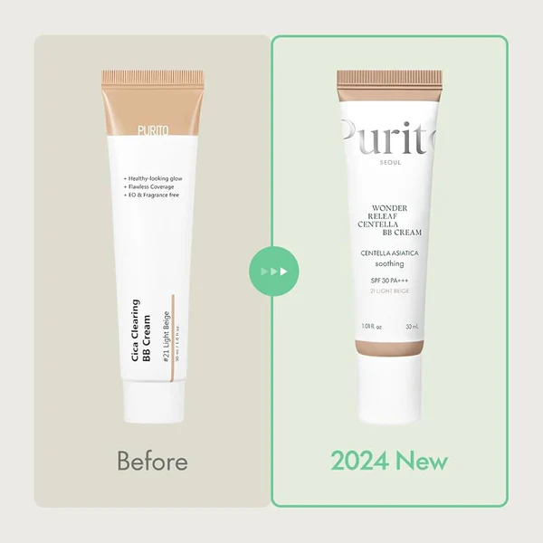 PURITO Wonder Releaf Centella BB Cream SPF 30 PA+++ (30ml)