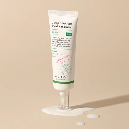 AXIS-Y Complete No-Stress Physical Sunscreen Broad Spectrum SPF 50+ PA++++ (50ml)
