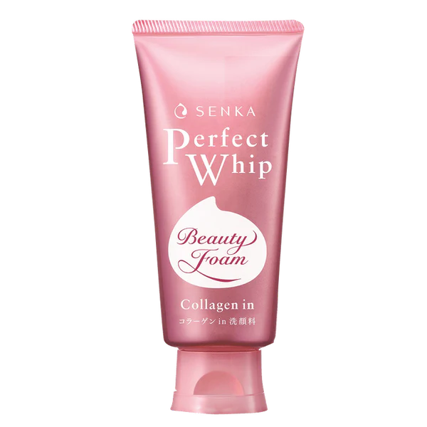 Shiseido Senka Perfect Whip Face Cleansing Foam Collagen (120g)