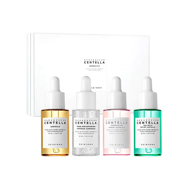 SKIN1004 Madagascar Centella Ampoule Kit (4 PCs)