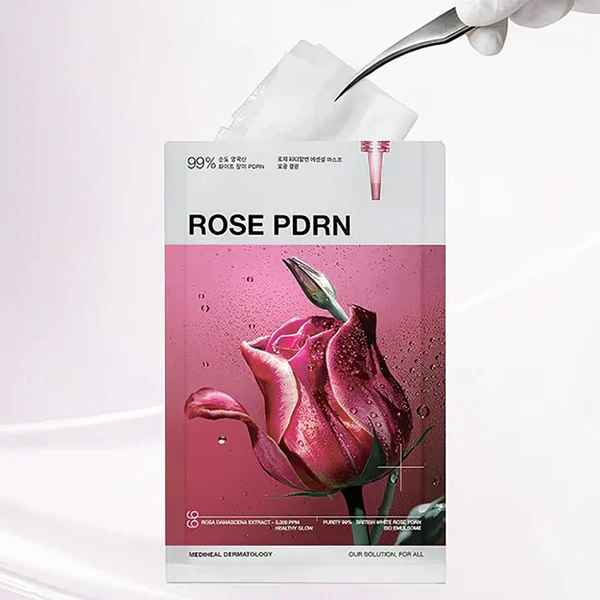 MEDIHEAL Rose PDRN Essential Mask (10 PCs)