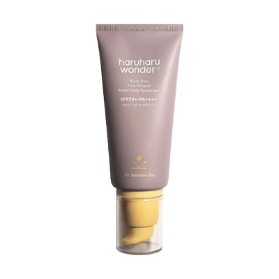 Haruharu Wonder Black Rice Pure Mineral Relief Daily Sunscreen SPF50+/PA++++ (50ml)