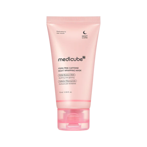 Medicube PDRN Pink Caffeine Night Wrapping Mask (75ml)