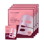 Eqqualberry Collagen Pore-Tight Up Hydrogel Mask (4 PCs)