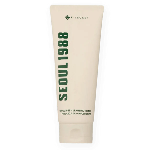 KSECRET SEOUL 1988 Cleansing Foam: Pine Cica 1% + Probiotics (150ml)