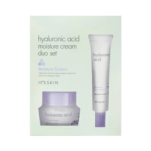 ITS SKIN Hyaluronic Acid Moisture Cream Duo Set