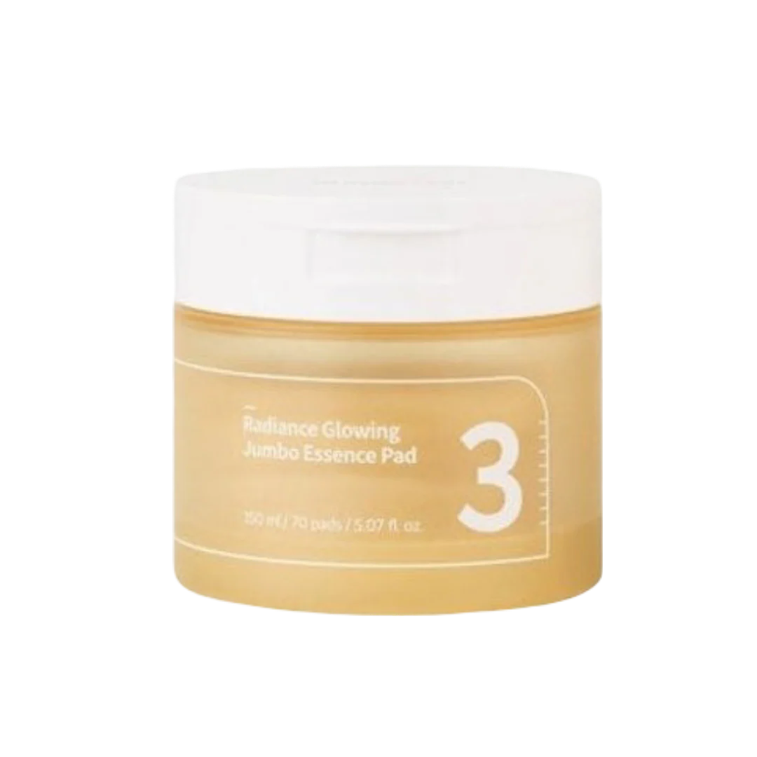 numbuzin No.3 Radiance Glowing Jumbo Essence Pad (70 PCs)