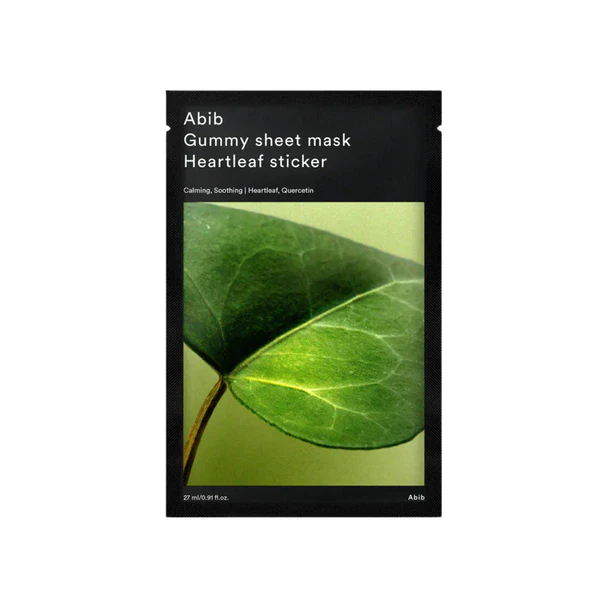 Abib Gummy Sheet Mask Heartleaf Sticker