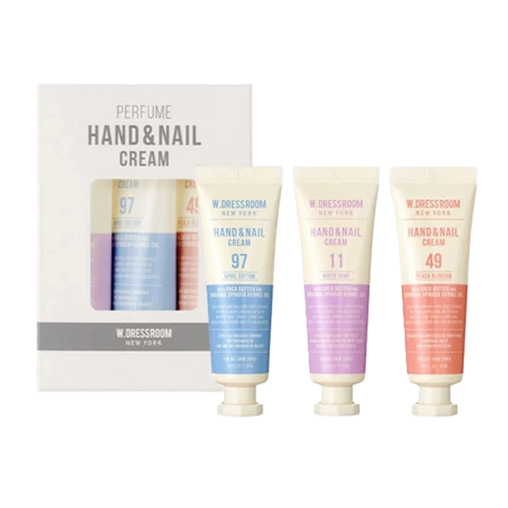 W. DRESSROOM Perfume Hand & Nail Cream Set (3x30ml)