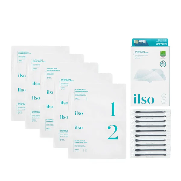 ILSO Natural Mild Clear Nose Patch (5 PCs)