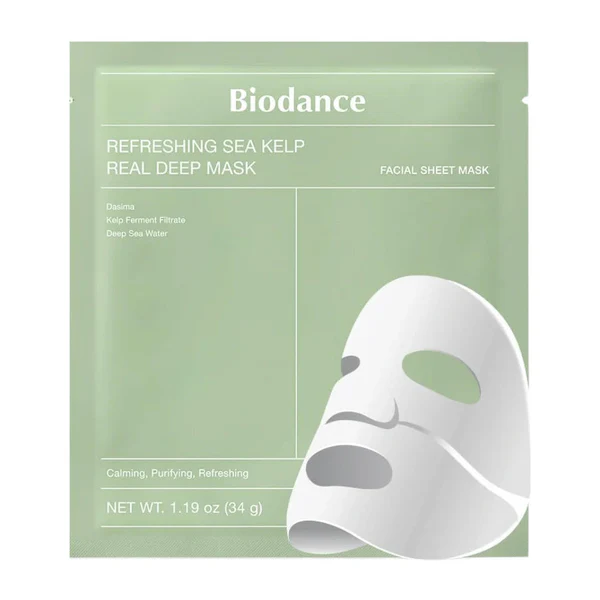 Biodance Refreshing Sea Kelp Real Deep Mask (4 PCs)