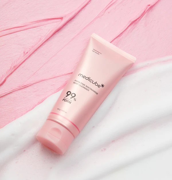Medicube PDRN Pink Niacinamide Whip Cleanser (120g)