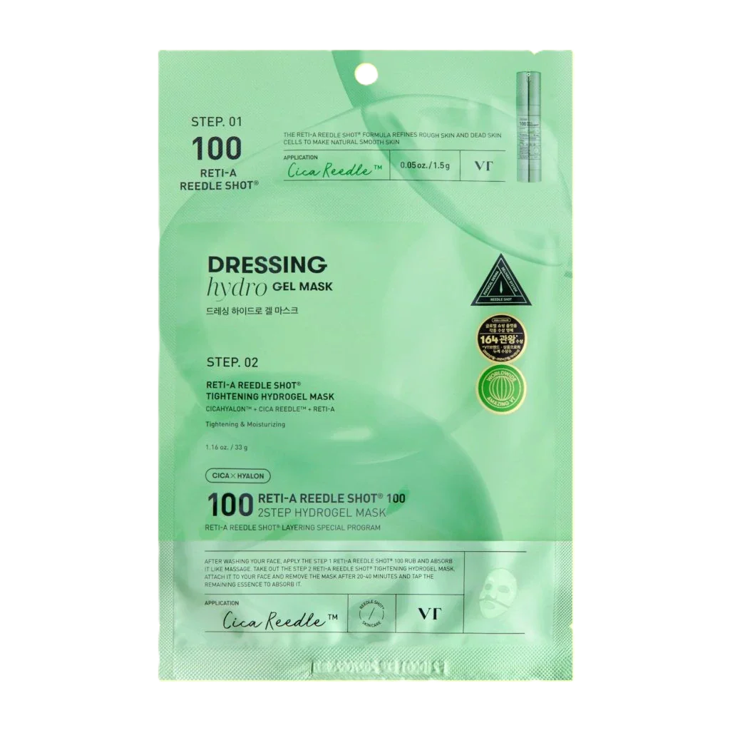 VT Reti-A Reedle Shot 100 2-Step Hydrogel Mask