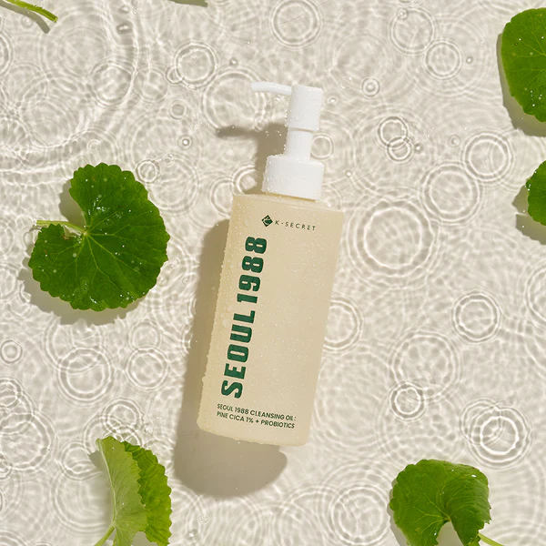 KSECRET SEOUL 1988 Cleansing Oil: Pine Cica 1% + Probiotics (200ml)