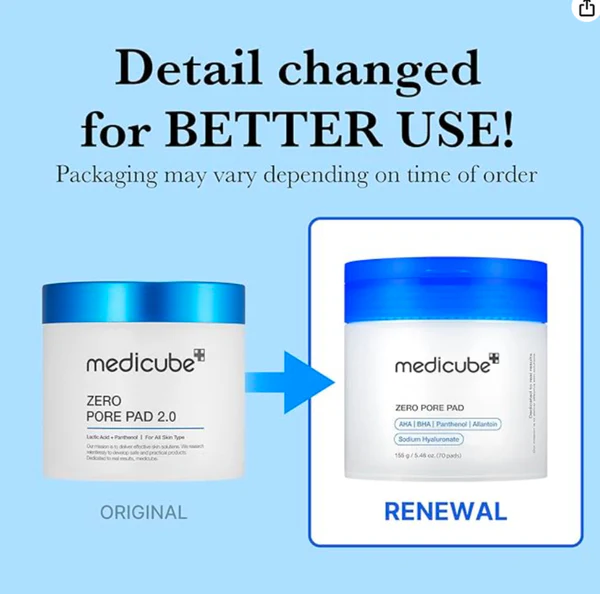 Medicube Zero Pore Pads 2.0