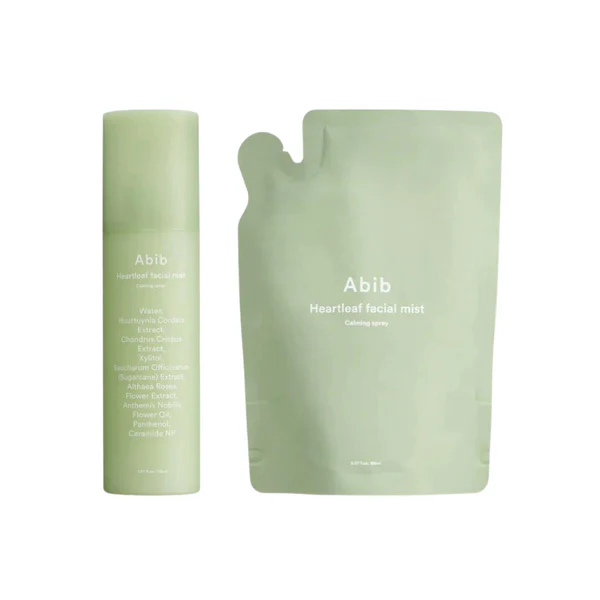 Abib Heartleaf Facial Mist Calming Spray (150ml + 150ml refill)