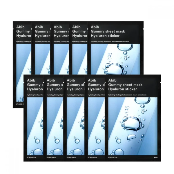 Abib Gummy Sheet Mask Hyaluron Sticker