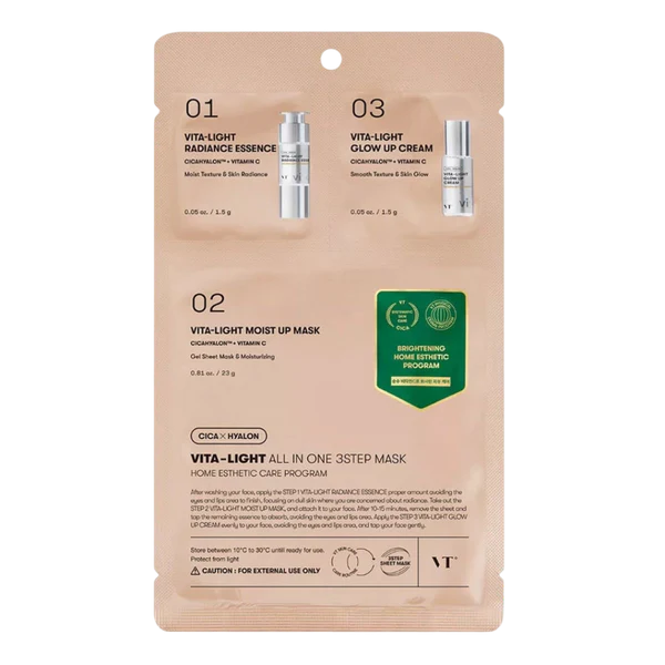 VT Vita Light All-In-One 3-Step Mask (1 PC)