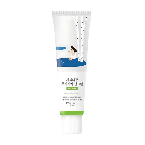 ROUND LAB Birch Mild-Up Sunscreen UVLock SPF 50+ Broad Spectrum (50ml)