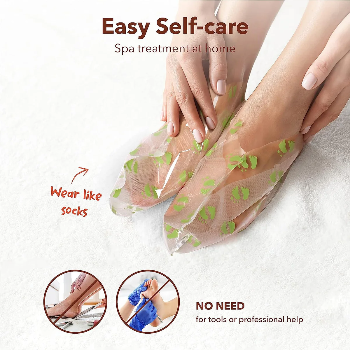 PUREDERM Exfoliating Foot Mask (1 pair)