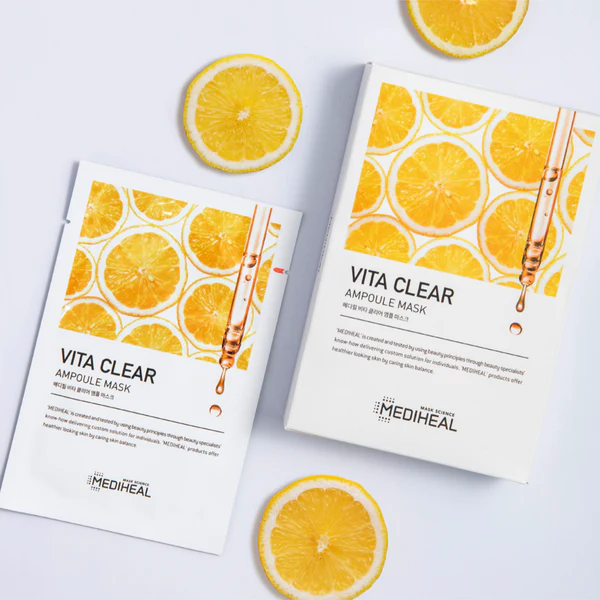 MEDIHEAL Vita Clear Ampoule Mask (10 PCs)
